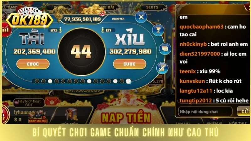 Bí quyết chơi game chuẩn chỉnh như cao thủ