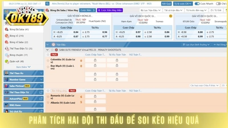 Soi kèo bóng đá OK789 - Nhận định kèo thơm chính xác 2 Phân tích hai đội thi đấu để soi kèo hiệu quả