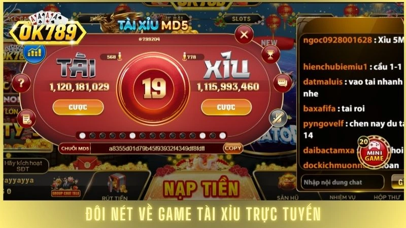 Tài xỉu online OK789 - Bí quyết vào bờ an toàn 100% 1 Đôi nét về game tài xỉu trực tuyến