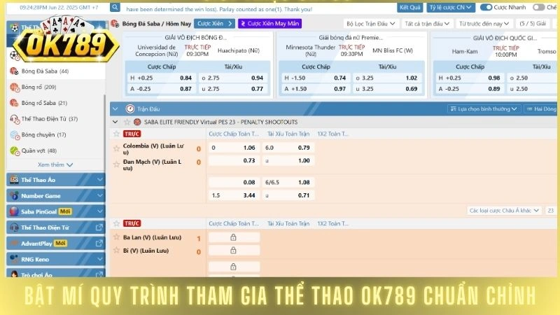 Bật mí quy trình tham gia thể thao OK789 chuẩn chỉnh